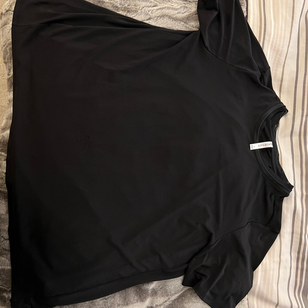 Oversized open back fabletics top